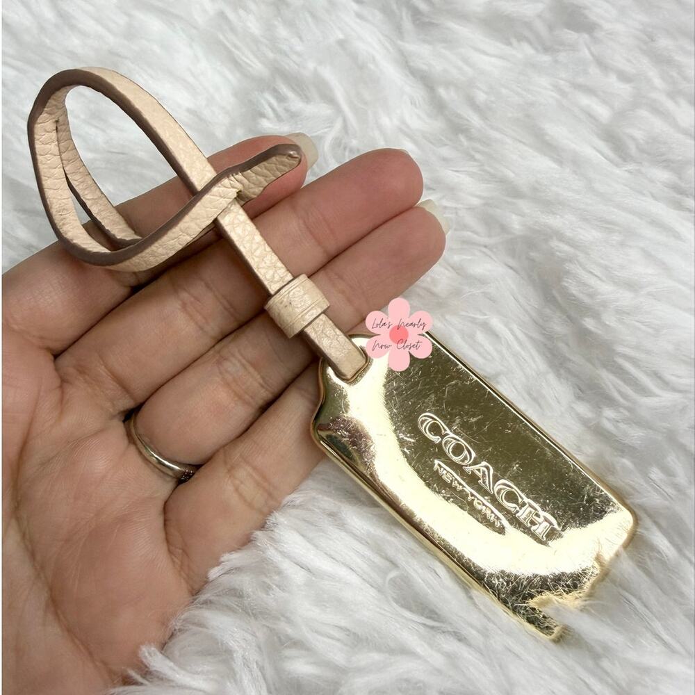 Coach Bag Charm Key Fob